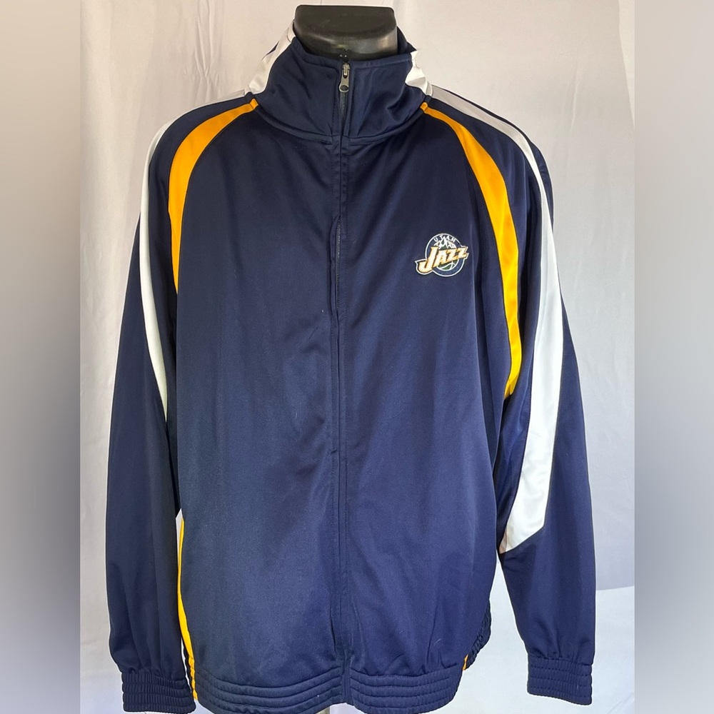 Utah Jazz NBA Licensed Full Zip Warm Up Jacket